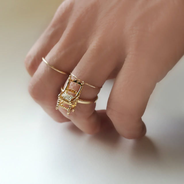 Bague mini-chaise