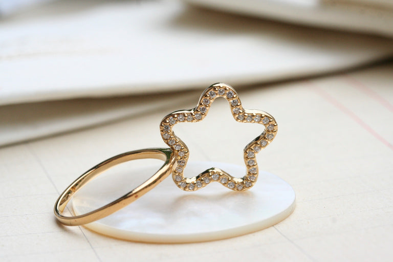 Precious star ring
