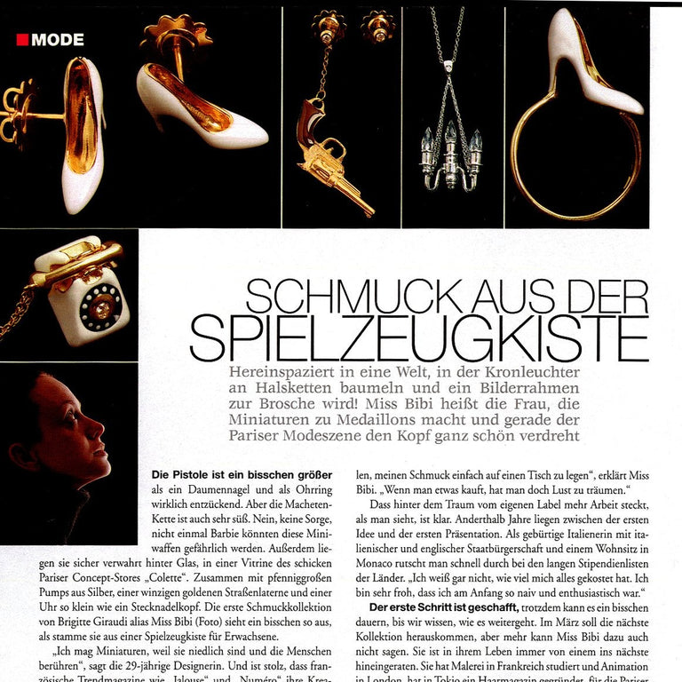 Gun necklace